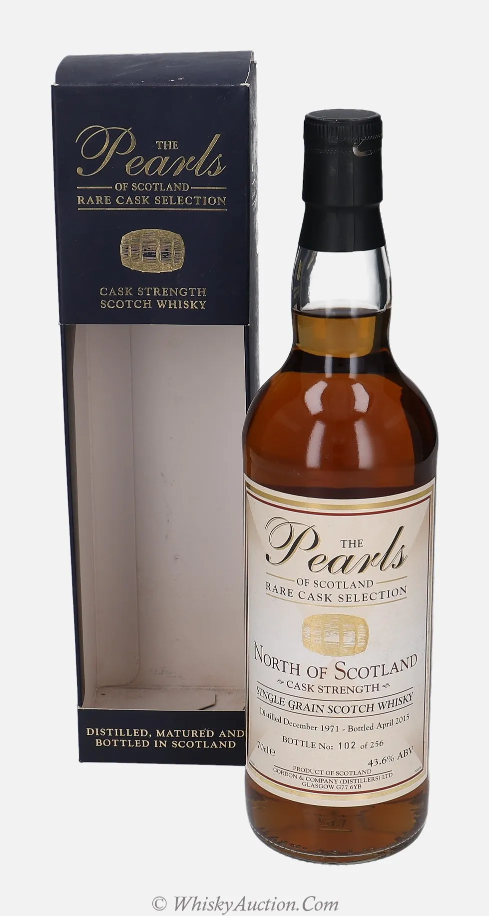 North of Scotland The Pearls of Scotland - Rare Cask Selection (prosinec 1971 / duben 2015) – Gordon & Company (Distillers) LTD