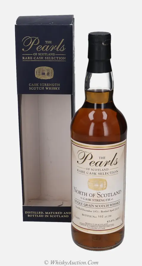 North of Scotland The Pearls of Scotland - Rare Cask Selection (prosinec 1971 / duben 2015) – Gordon & Company (Distillers) LTD