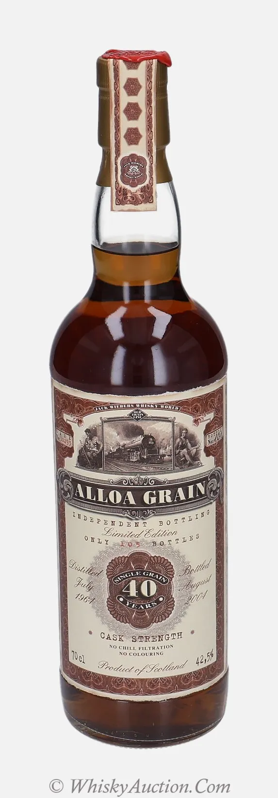 Old Train Line 40 jaar (Juli 1964 / Augustus 2004) – Jack Wiebers Whisky World