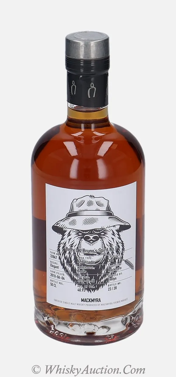 Mackmyra Betty´s & Bruno´s Spirit No.1 (4.6.2010 / 8.2.2019)