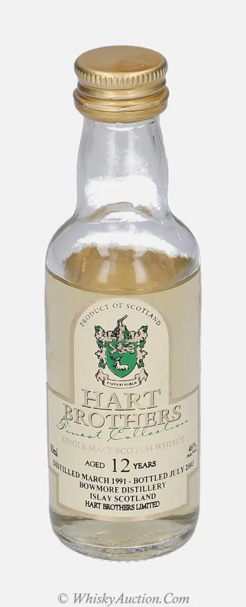 Bowmore Finest Collection 12 Jahre (March 1991 / July 2003) – Hart Brothers Limited