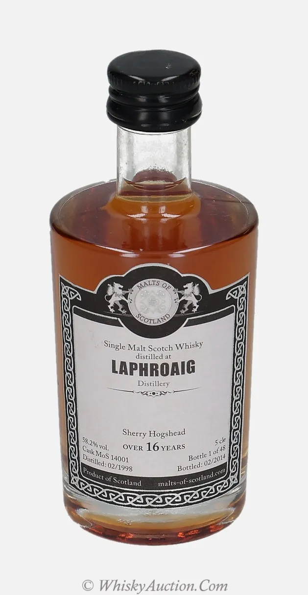 Laphroaig ponad 16 lat (2.1998 / 2.2014) – Malts of Scotland