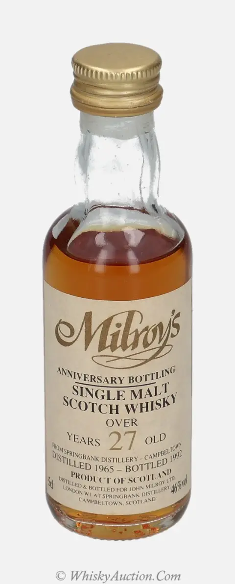 Springbank přes 27 let (1965 / 1992) – Milroy`s