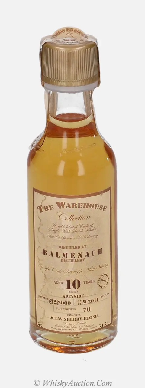 Balmenach The Warehouse Collection 10 let (9.10.2000 / 23.8.2011) – Whisky Warehouse No.8