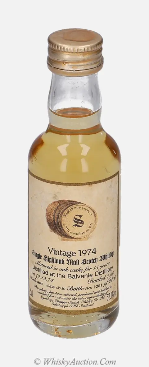 Balvenie 15 let (19.12.1974 / 7.1990) – Signatory Vintage Scotch Whisky Co. Ltd.