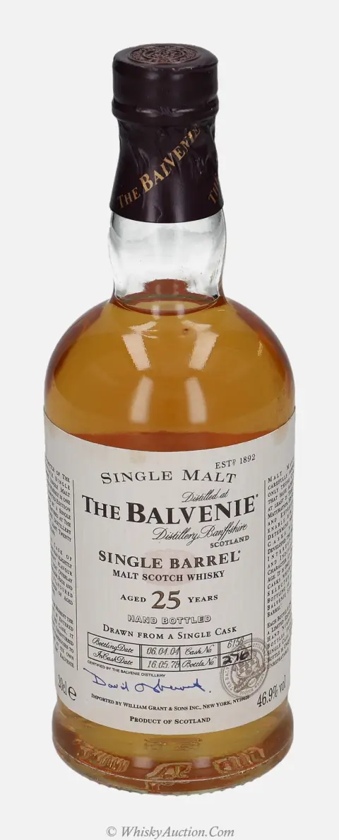 Balvenie Single Barrel 25 let (16.5.1978 / 6.4.2004)