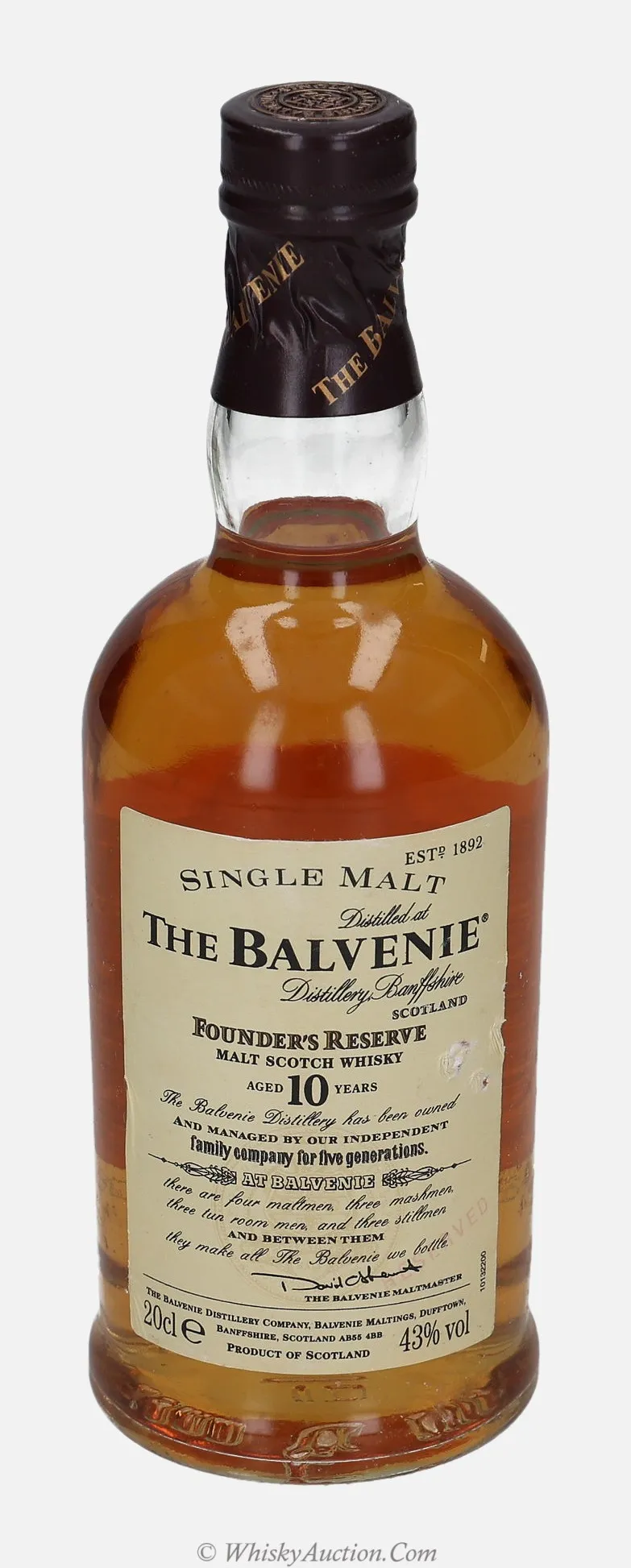 Balvenie Founder's Reserve 10 let