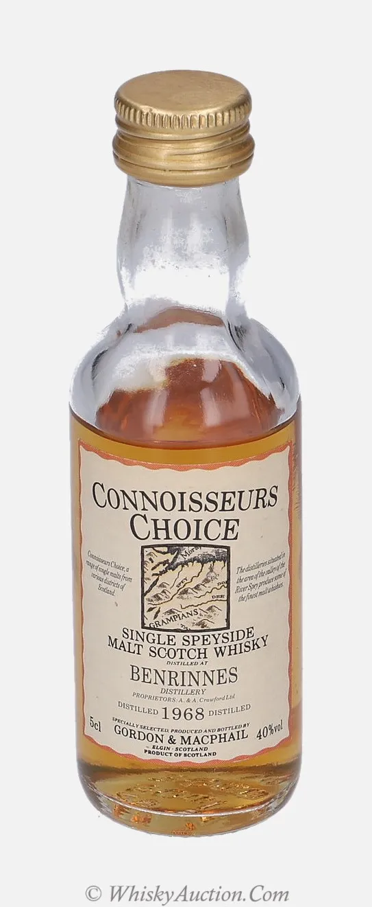 Benrinnes Connoisseurs Choice (1968) – Gordon & MacPhail