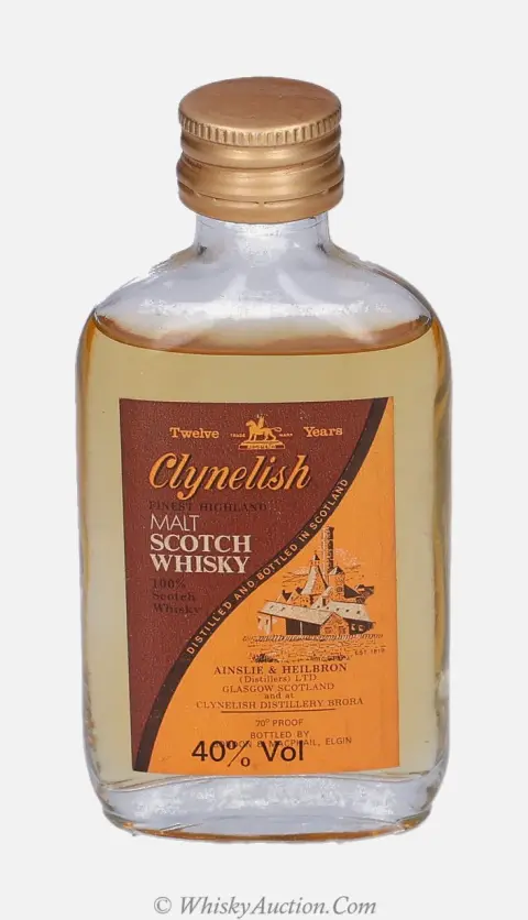 Clynelish Distillery Labels 12 let – Gordon & MacPhail