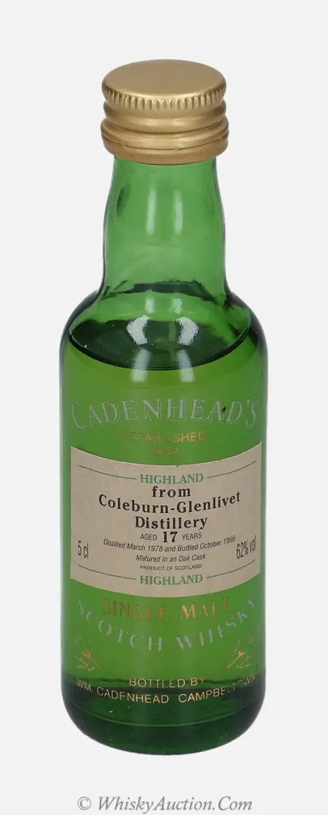 Coleburn 17 let (březen 1978 / říjen 1995) – Wm. Cadenhead