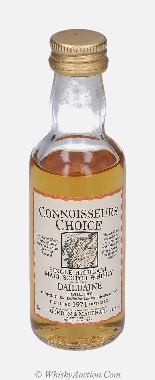 Dailuaine Connoisseurs Choice (1971) – Gordon & MacPhail