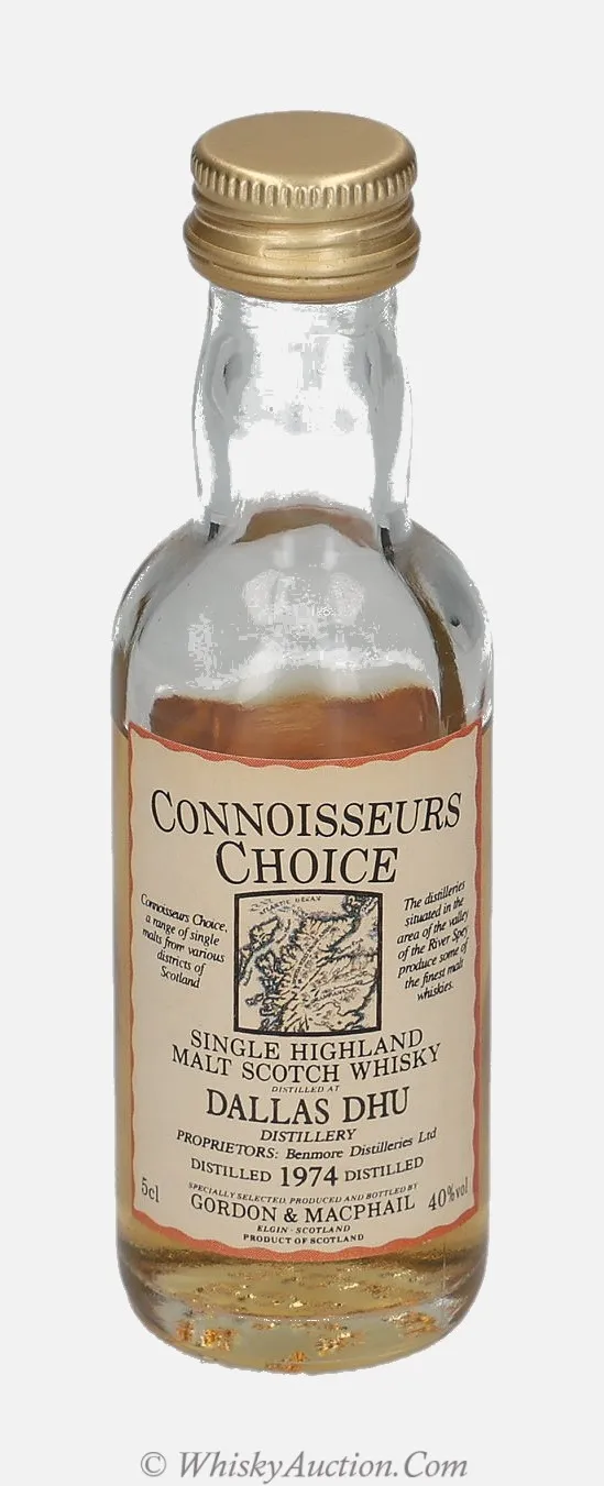 Dallas Dhu Connoisseurs Choice (1974) – Gordon & MacPhail