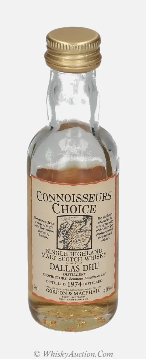 Dallas Dhu Connoisseurs Choice (1974) – Gordon & MacPhail