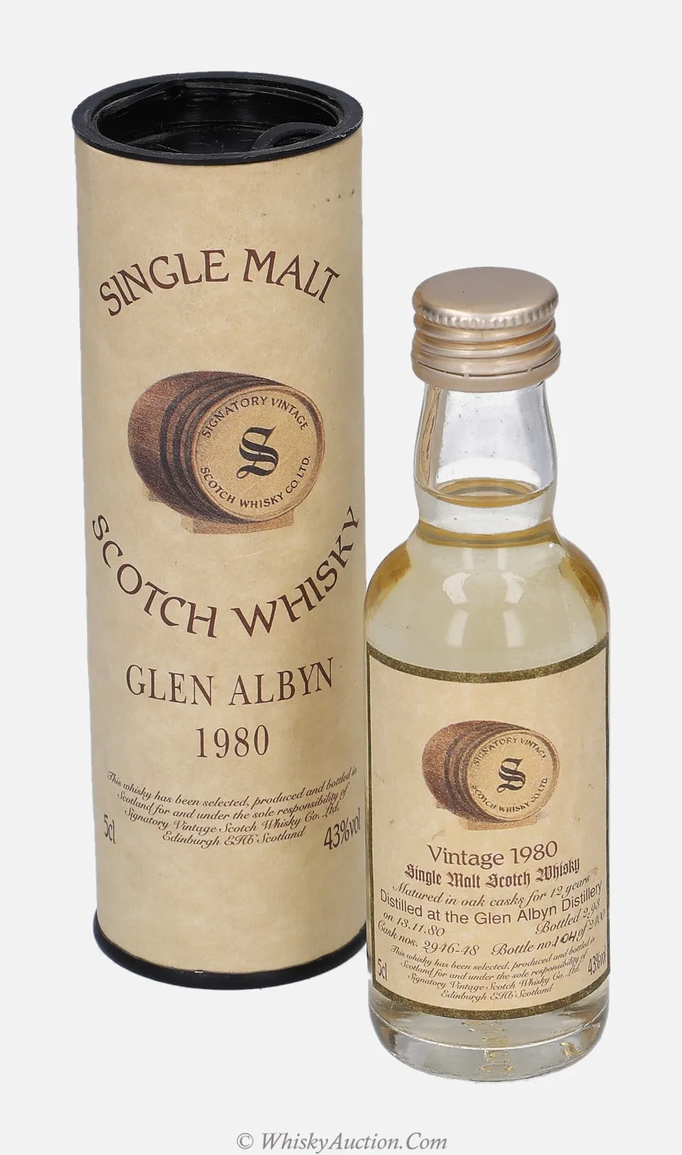 Glen Albyn 12 lat (13.11.1980 / 2.1993) – Signatory Vintage Scotch Whisky Co. Ltd.