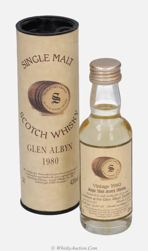 Glen Albyn 12 let (13.11.1980 / 2.1993) – Signatory Vintage Scotch Whisky Co. Ltd.