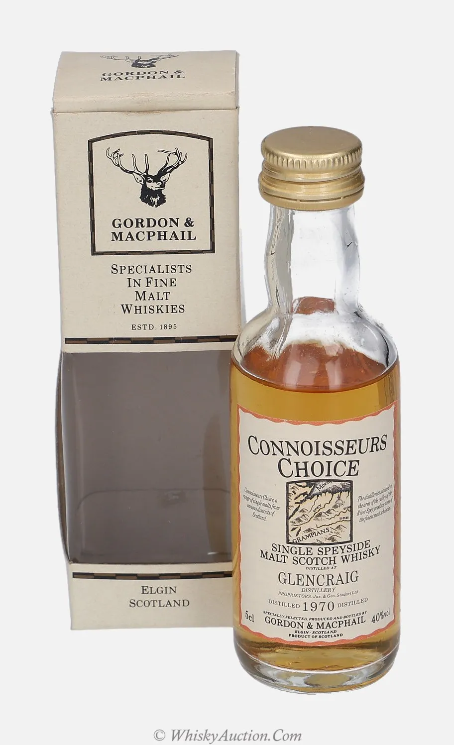 Glenburgie Connoisseurs Choice (1970) – Gordon & MacPhail
