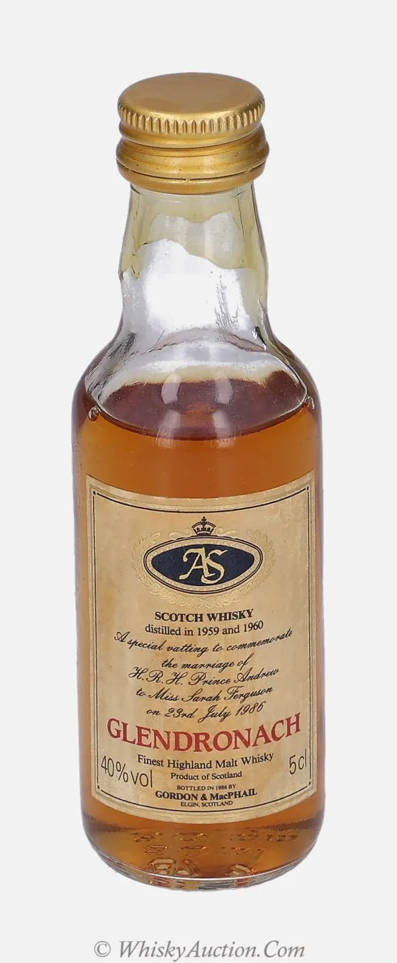 Glendronach A&S (1959 a 1960 / 1986) – Gordon & MacPhail