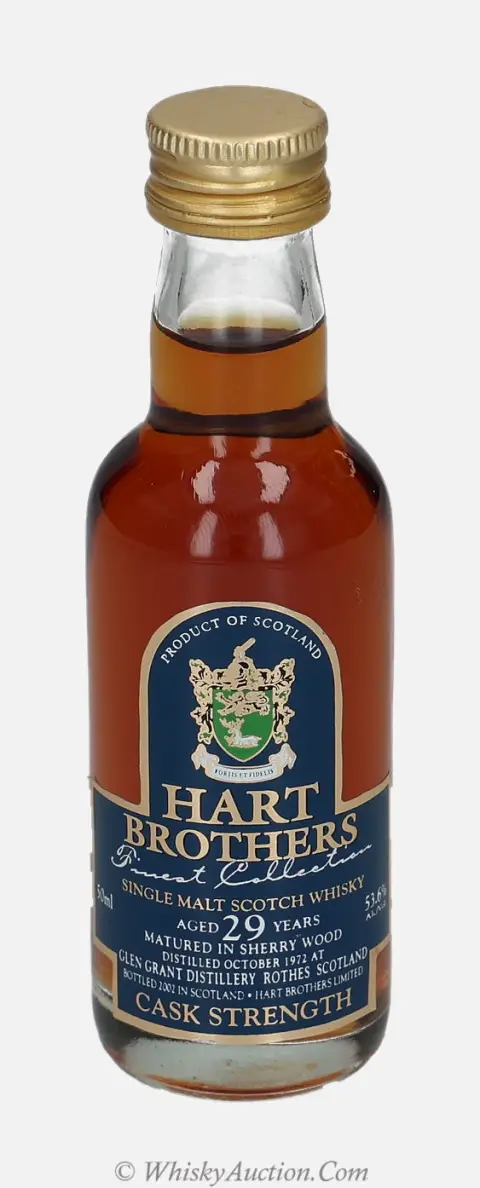 Glen Grant Finest Collection 29 let (říjen 1972 / 2002) – Hart Brothers Limited