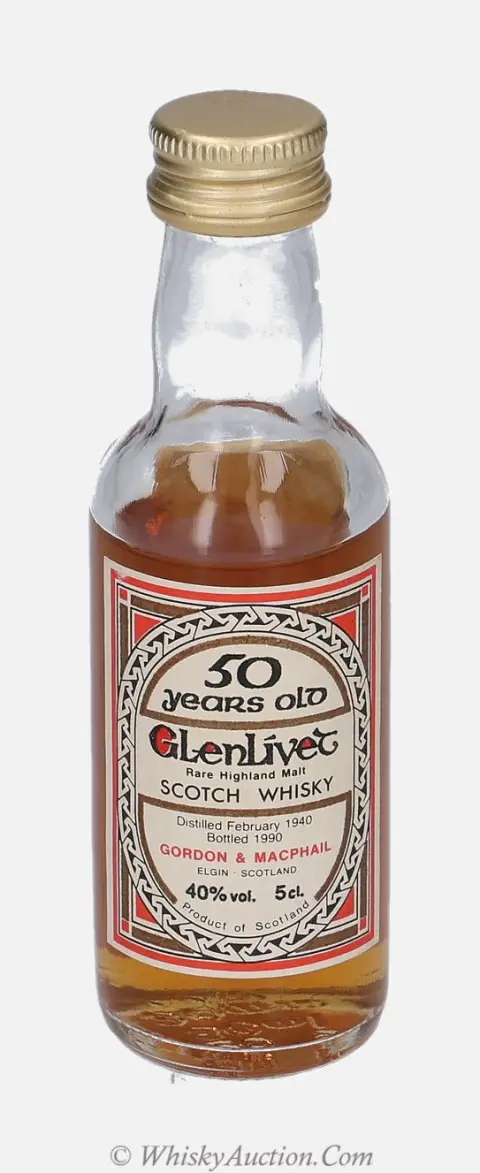 Glenlivet The Dram Takers 50 let (únor 1940 / 1990) – Gordon & MacPhail