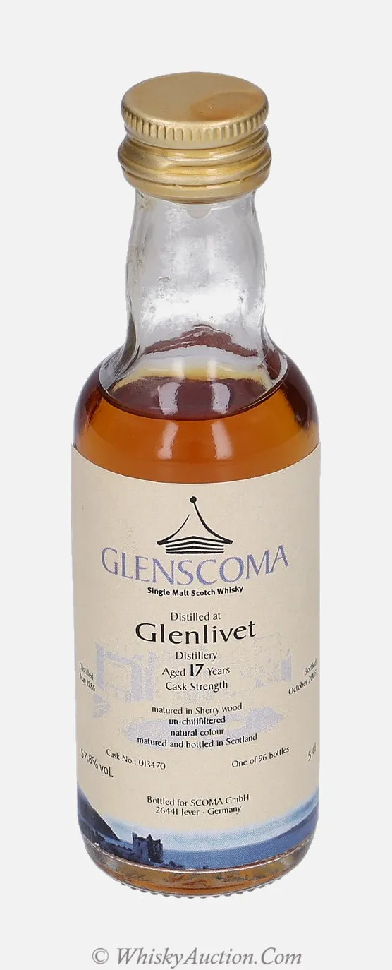 Glenlivet 17 ans (mai 1986 / octobre 2003) – Scoma GmbH