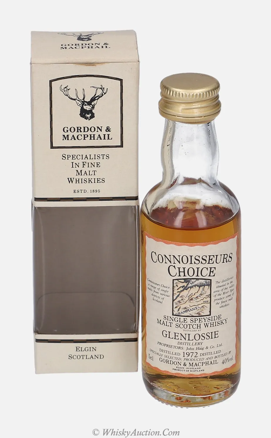 Glenlossie Connoisseurs Choice (1972) – Gordon & MacPhail