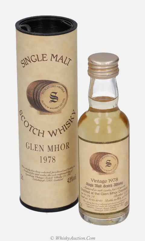 Glen Mhor 14 let (21.9.1978 / 5.1993) – Signatory Vintage Scotch Whisky Co. Ltd.