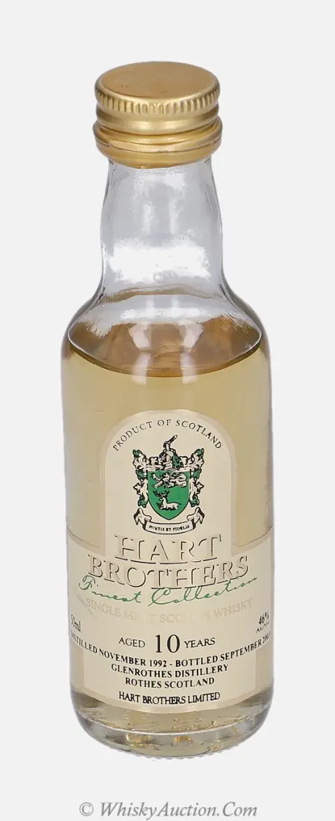 Glenrothes Finest Collection 10 let (listopad 1992 / září 2003) – Hart Brothers Limited