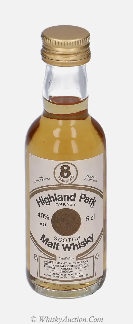 Highland Park 8 let – Gordon & MacPhail