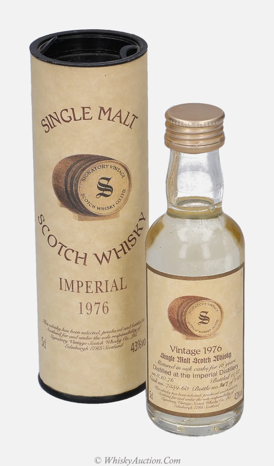 Imperial 16 ans (8.10.1976 / 11.1992) – Signatory Vintage Scotch Whisky Co. Ltd.