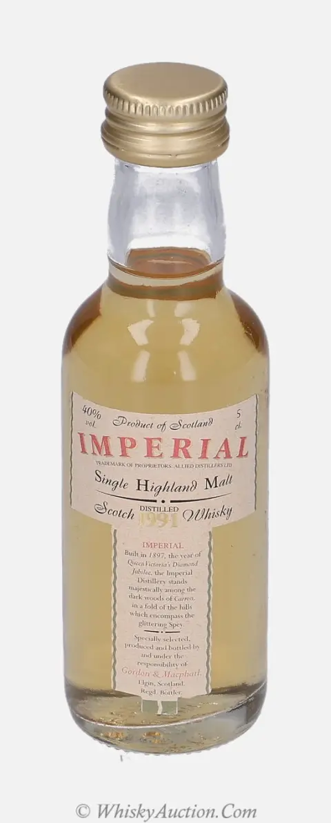 Imperial Distillery Labels (1991) – Gordon & MacPhail