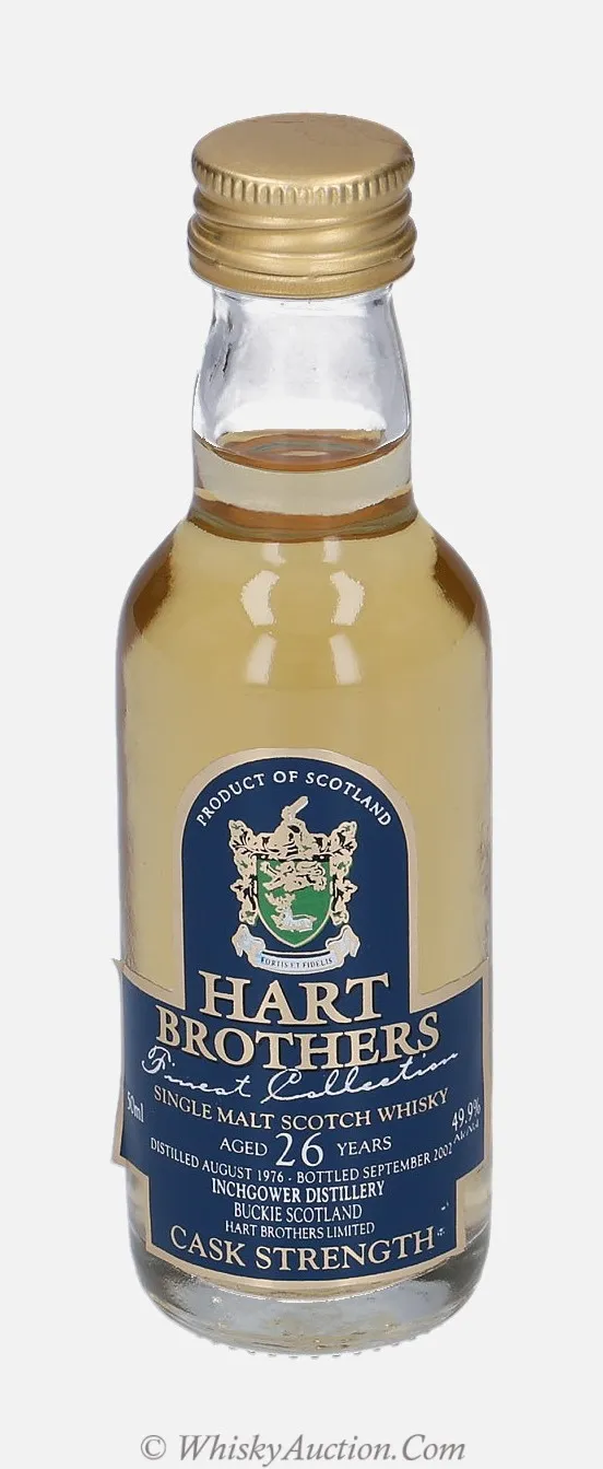 Inchgower Finest Collection 26 ans (août 1976 / septembre 2002) – Hart Brothers Limited