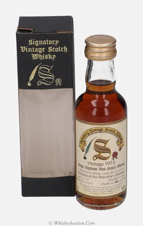 Macallan 20 let (9.7.1973 / 12.1993) – Signatory Vintage Scotch Whisky Co. Ltd.