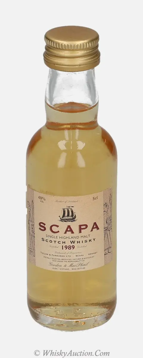 Scapa Distillery Labels (1989) – Gordon & MacPhail