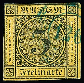 "126" (Schappach) v modré na 3 Kr. černá/žlutá