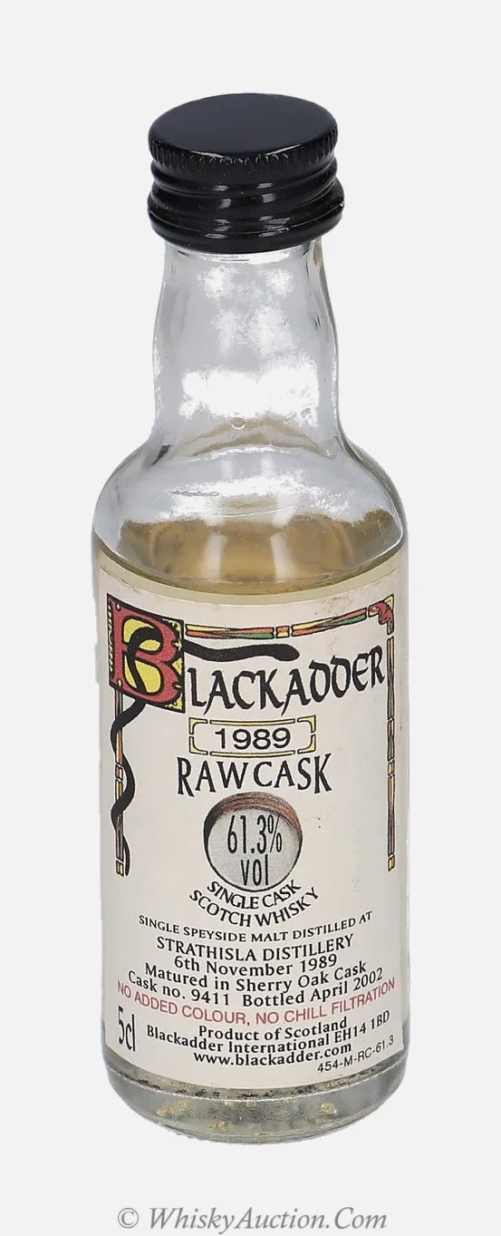 Strathisla Raw Cask (6. listopadu 1989 / duben 2002) – Blackadder International