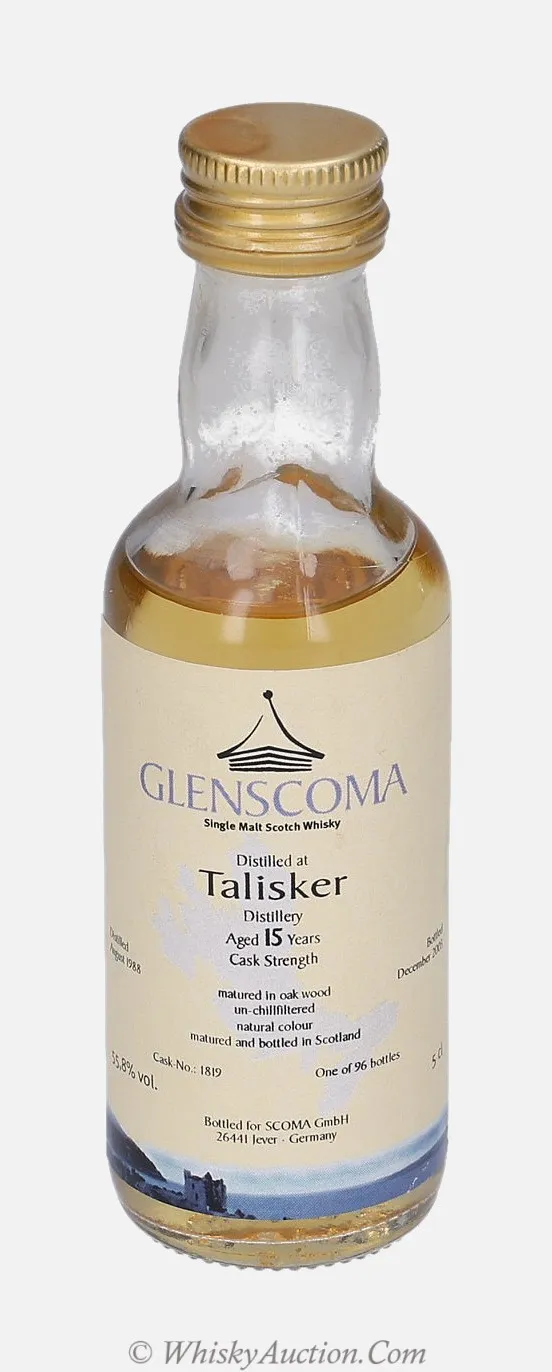 Talisker 15 ans (août 1988 / décembre 2003) – Scoma GmbH