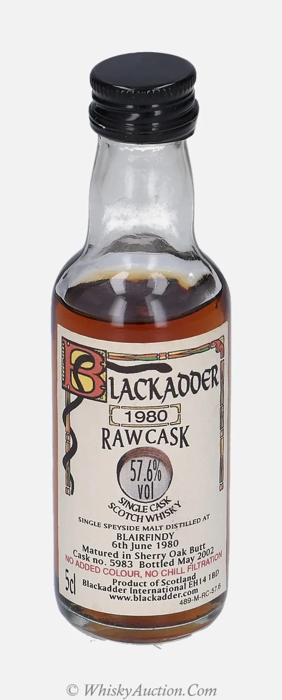 Raw Cask (6 June 1980 / May 2002) – Blackadder International