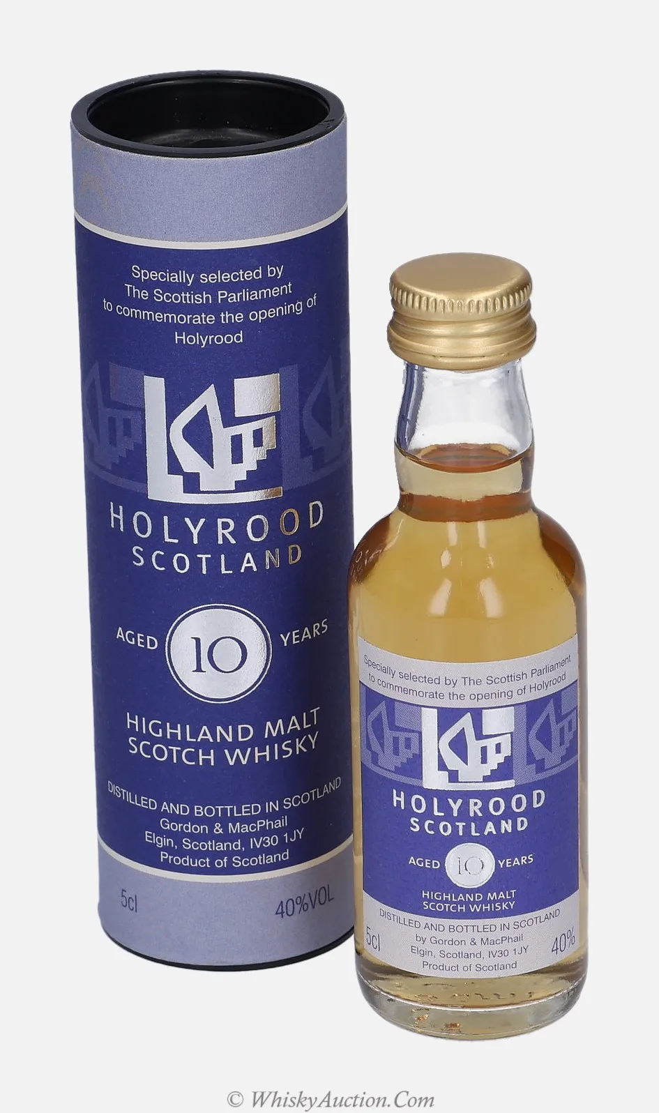Holyrood Scotland 10 Jahre – Gordon & MacPhail