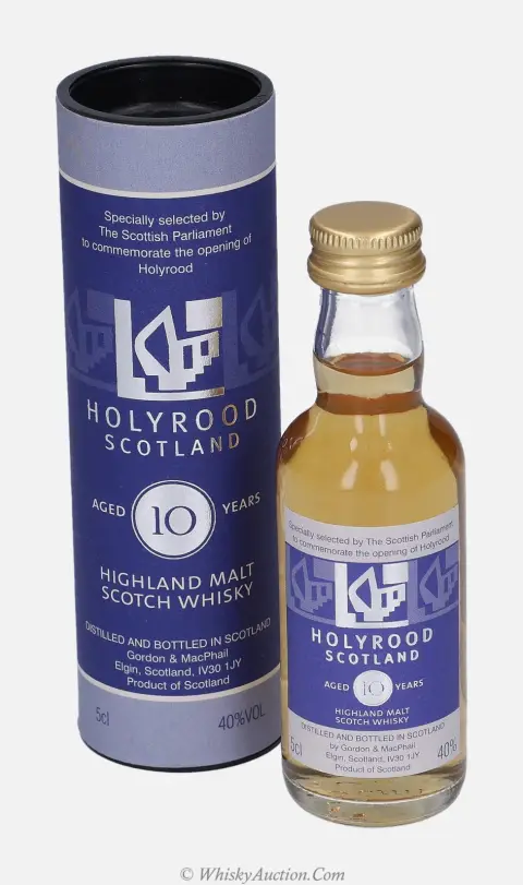 Holyrood Scotland 10 Jahre – Gordon & MacPhail