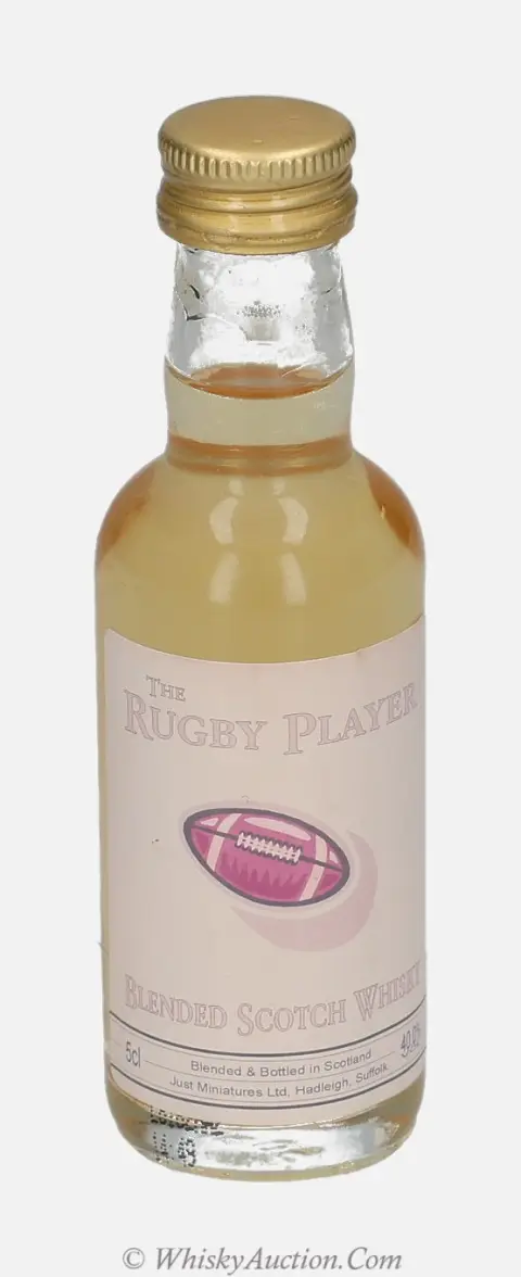 Just Miniatures - Blended Scotch Whisky The Rugby Player 5cl 40%
