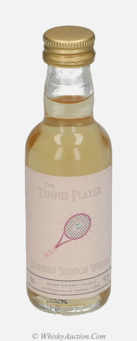 Just Miniatures - Blended Scotch Whisky The Tennis Player 5cl 40%
