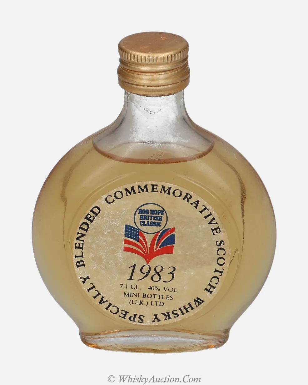 Mini Bottles (UK) LTD 1983 - Bob Hope British Classic 7,1cl 40%