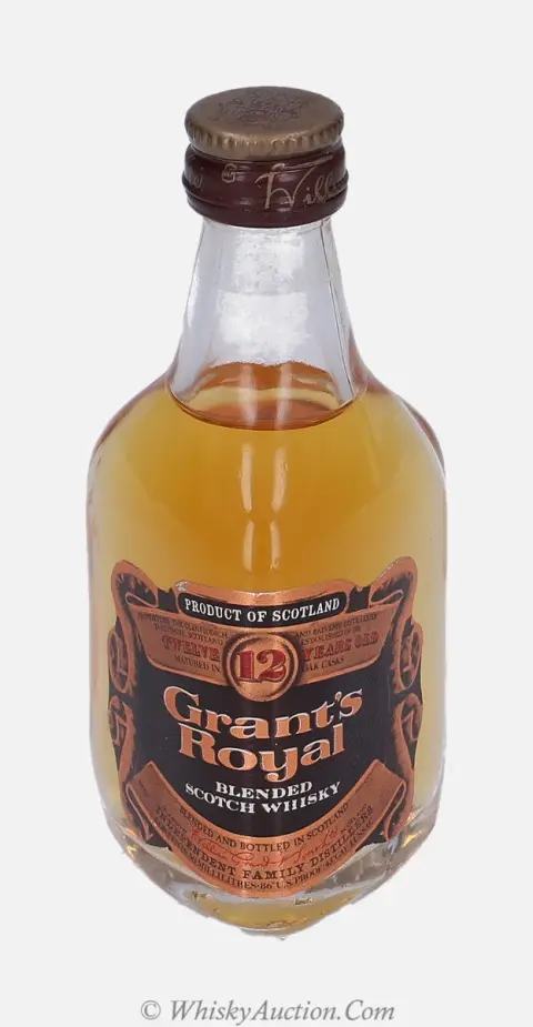 Grant's Royal 12 let, Blended Scotch Whisky, 50 ml