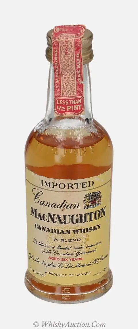 MacNaughton 6 let Kanadská whisky 1/10 pinty