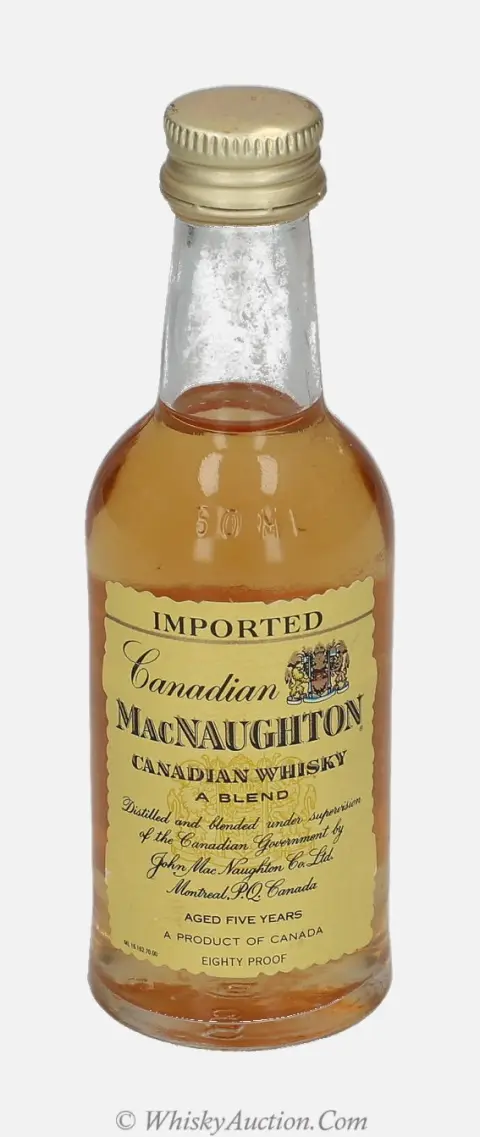 MacNaughton 5 let Kanadská whisky 50 ml