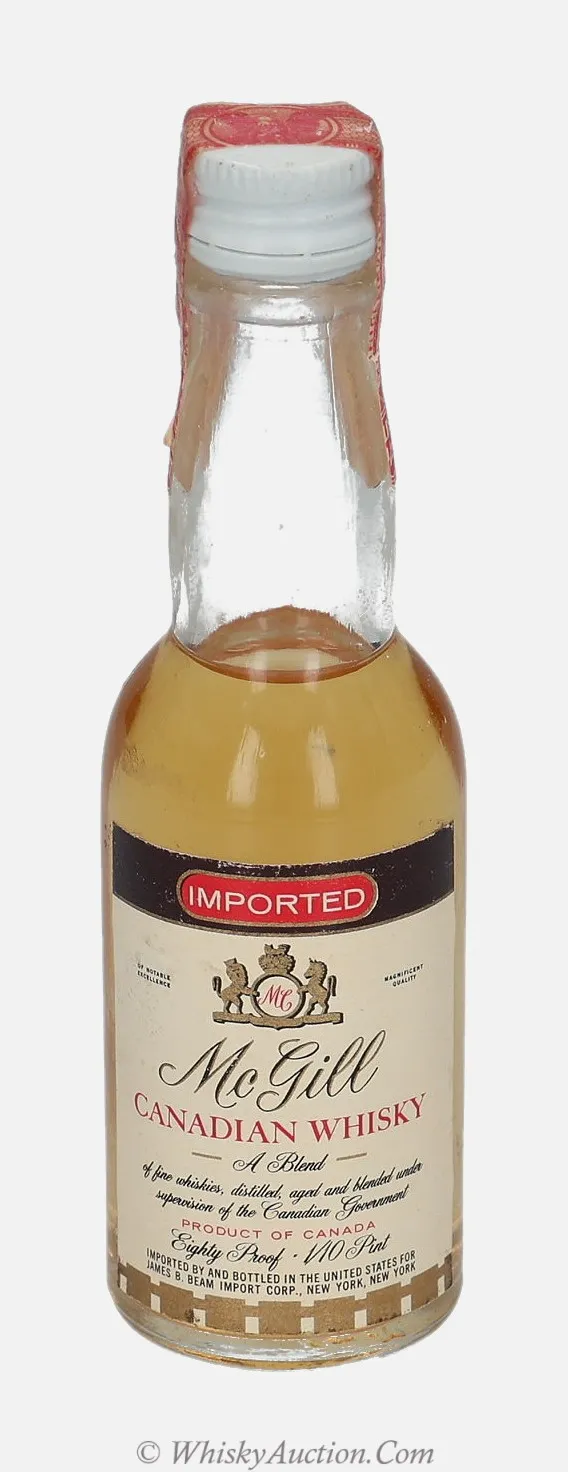 Canadian Whisky A Blend
