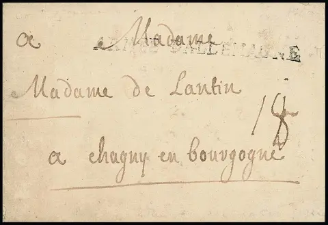 "Emmenhausen" près de Göttingen, 1760, rare lettre de poste militaire française de la guerre de Sept Ans avec léger L1 "ARMEE D'ALLEMAGNE"