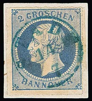 2 Gr. matblauw, dun papier, op luxe briefstuk met ideaal gecentreerde K1 "Stade", fotocertificaat Berger