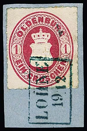 "Löhne", Ra2 auf sechs Werten, u.a. 1/30 Th. vom Unterrand