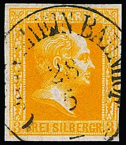 "Cöln Rhein Bahnhof", le rare K1 centré et "blickfrei" sur pièce de choix 3 Sgr.